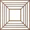 Ekena Millwork Raven Wood Fretwork Pierced Ceiling Medallion, Walnut, 26"OD x 9 1/2"ID x 1/4"T CMWP26X26X0250RAWA - alternate 3